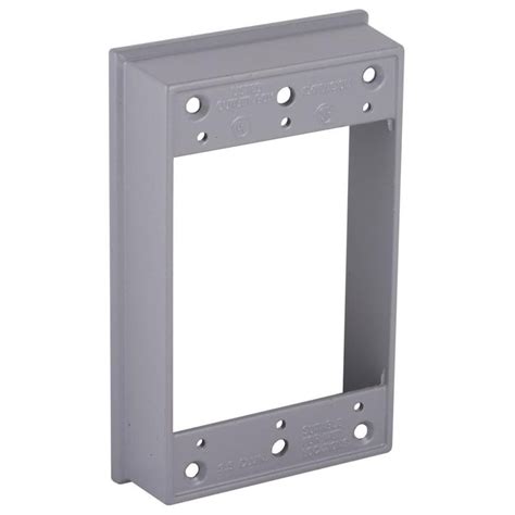 exterior electrical box extender|lowe's outlet box extender.